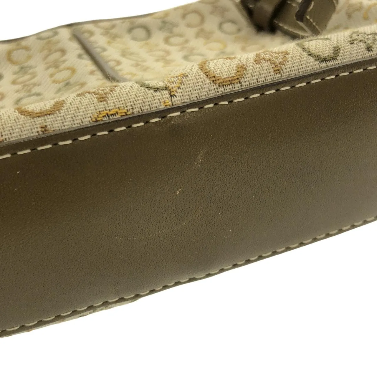 CELINE Shoulder Canvas 黑色 帆布 中古品A - 縮圖 3