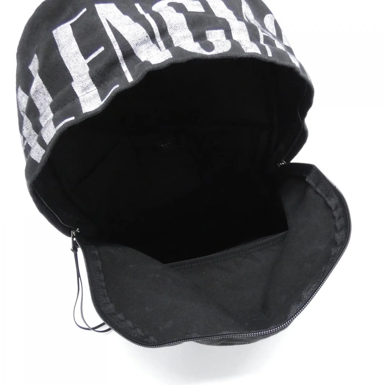 BALENCIAGA 827206 2AB0W Backpack Canvas 黑色 帆布 新品 - 縮圖 5