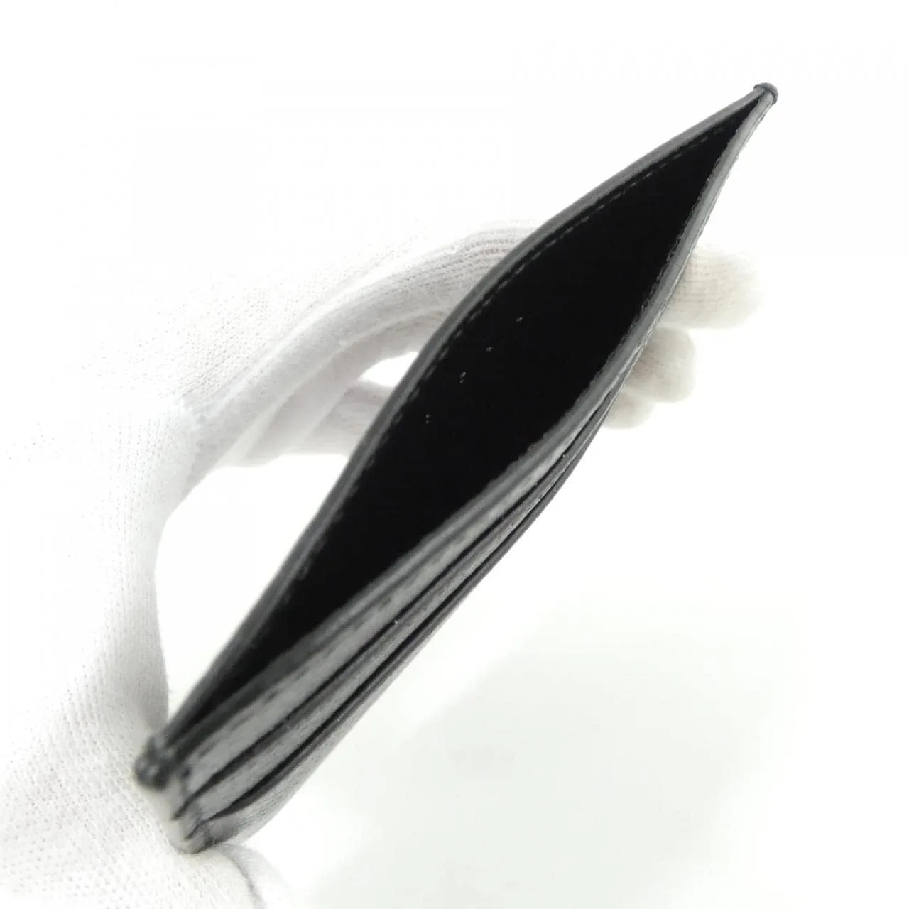 BALENCIAGA 594309 1IZI3 Card Case Black New - Thumbnail 3