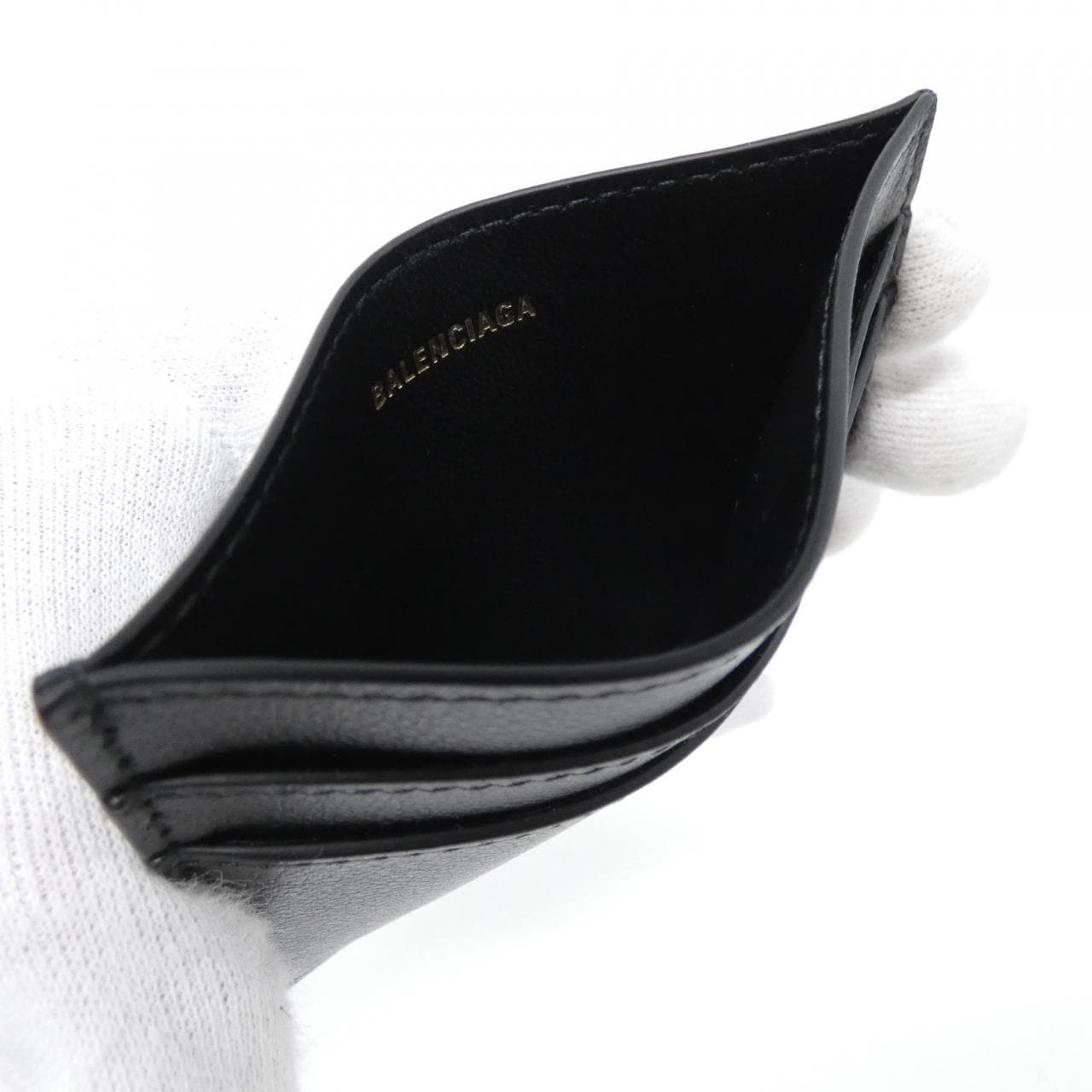BALENCIAGA 766547 2ABXL Card Case Leather 4