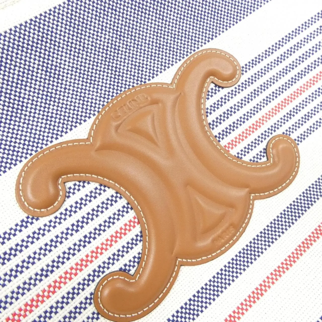 CELINE Cabas 196762FYN Handbag Canvas Multicolor 帆布 新品 - 縮圖 4