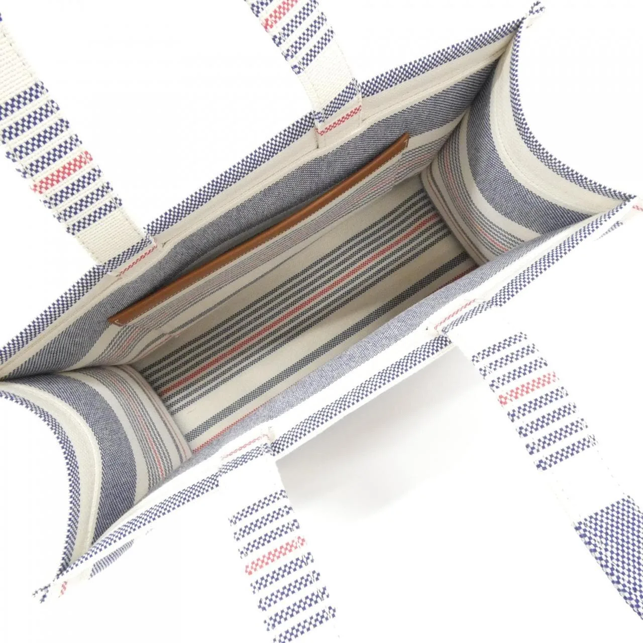 CELINE Cabas 196762FYN Handbag Canvas Multicolor 帆布 新品 - 縮圖 6