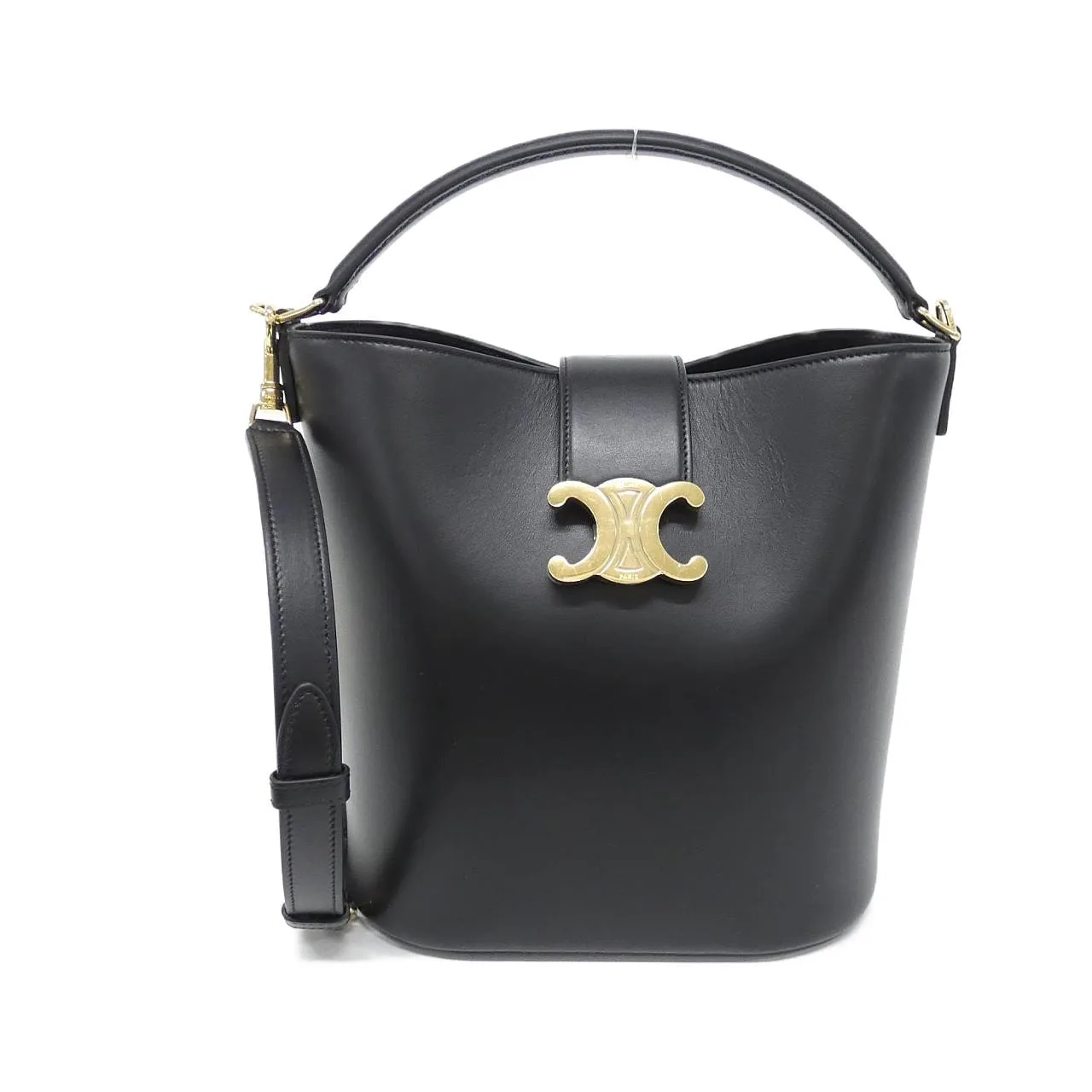 CELINE Cabas 116613FX9 Handbag Black
