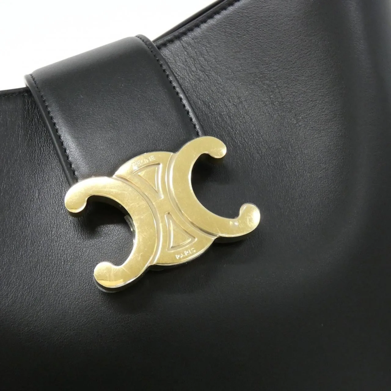 CELINE Cabas 116613FX9 Handbag 黑色 新品 - 縮圖 4