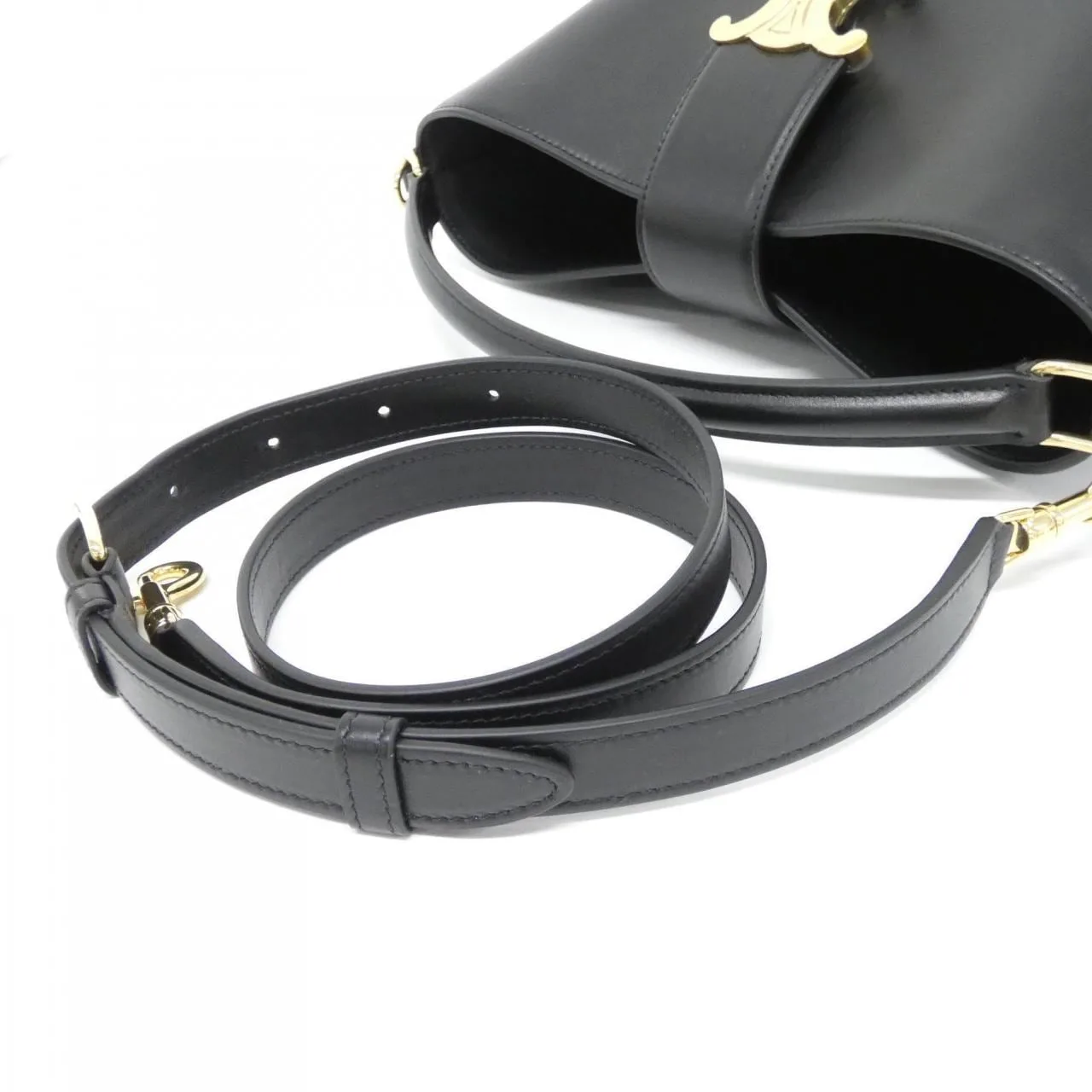 CELINE Cabas 116613FX9 Handbag 黑色 新品 - 縮圖 5