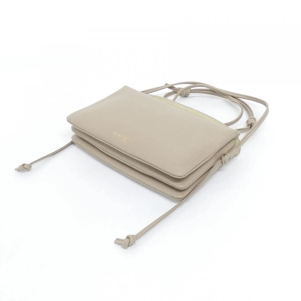 CELINE 10P862O86 Shoulder Lambskin Black Lambskin New - Thumbnail 3