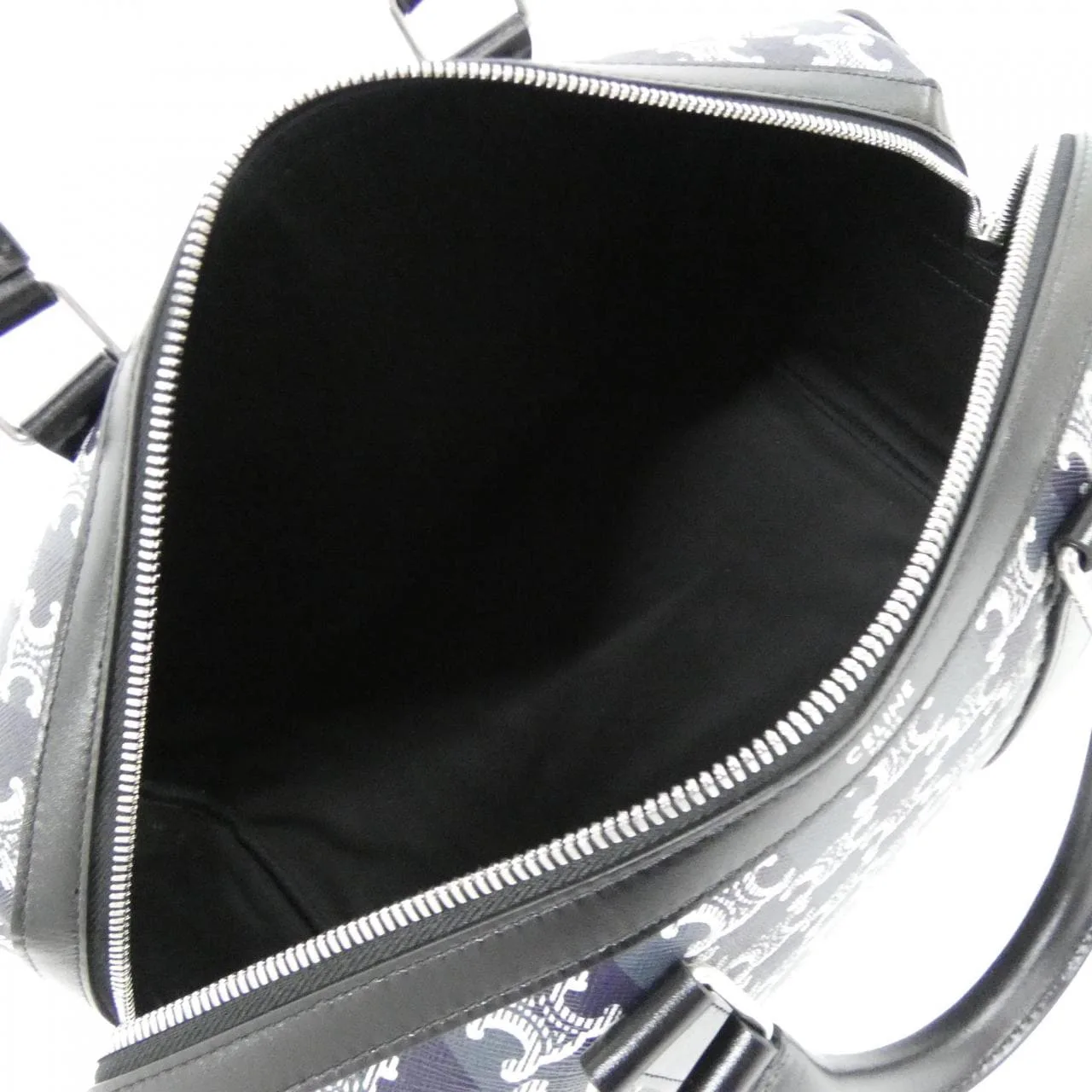 CELINE Cabas 118552GUL Boston Canvas 黑色 帆布 新品 - 縮圖 5