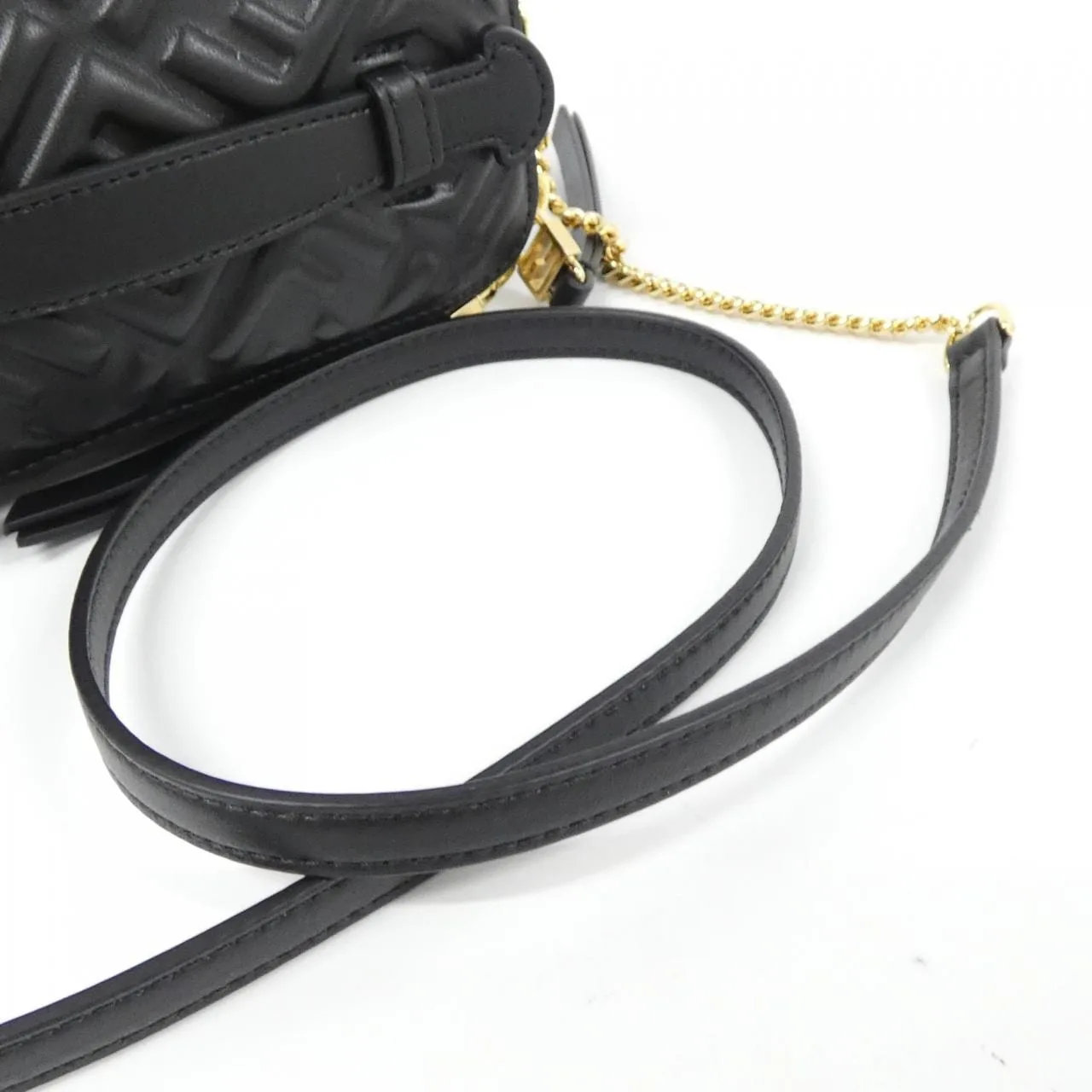 FENDI 8BS108 AAJD Handbag 黑色 新品 - 縮圖 5