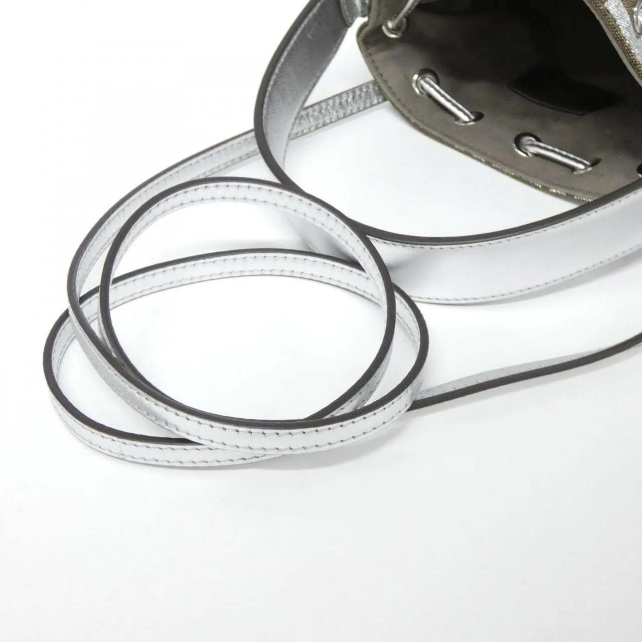 FENDI 8BS010 APKV Handbag Canvas Black Canvas New - Thumbnail 4