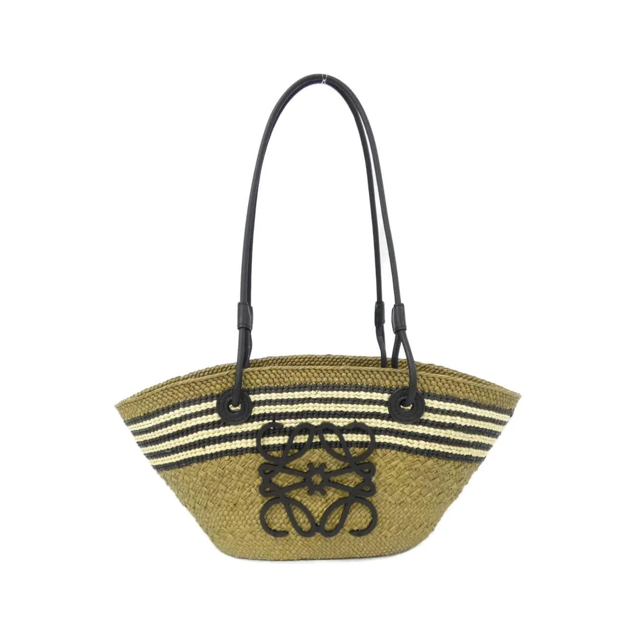 LOEWE Basket A223P65X46 Handbag Lambskin Black