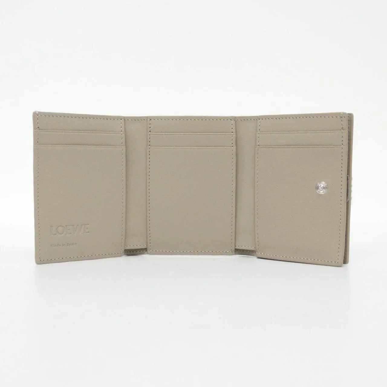 LOEWE C821TR2X16 Wallet Lambskin Black Lambskin New - Thumbnail 4