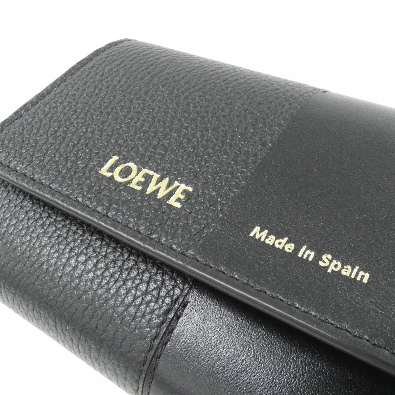 LOEWE C612S33X01 Wallet Black New - Thumbnail 3
