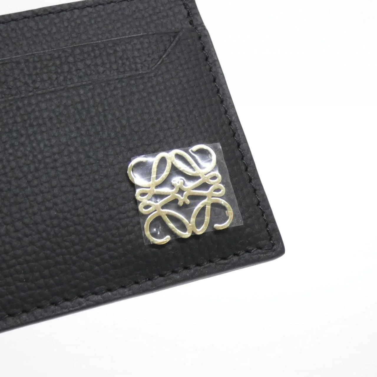 LOEWE C821075X09 Card Case Black New - Thumbnail 3