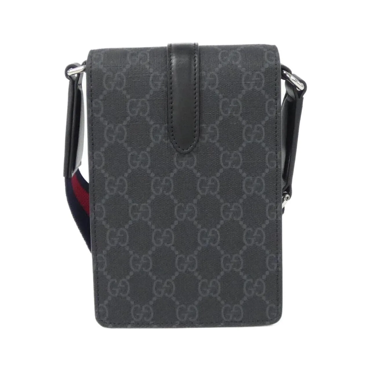 GUCCI 816954 FAD8C Shoulder Canvas Black Canvas New - Thumbnail 2