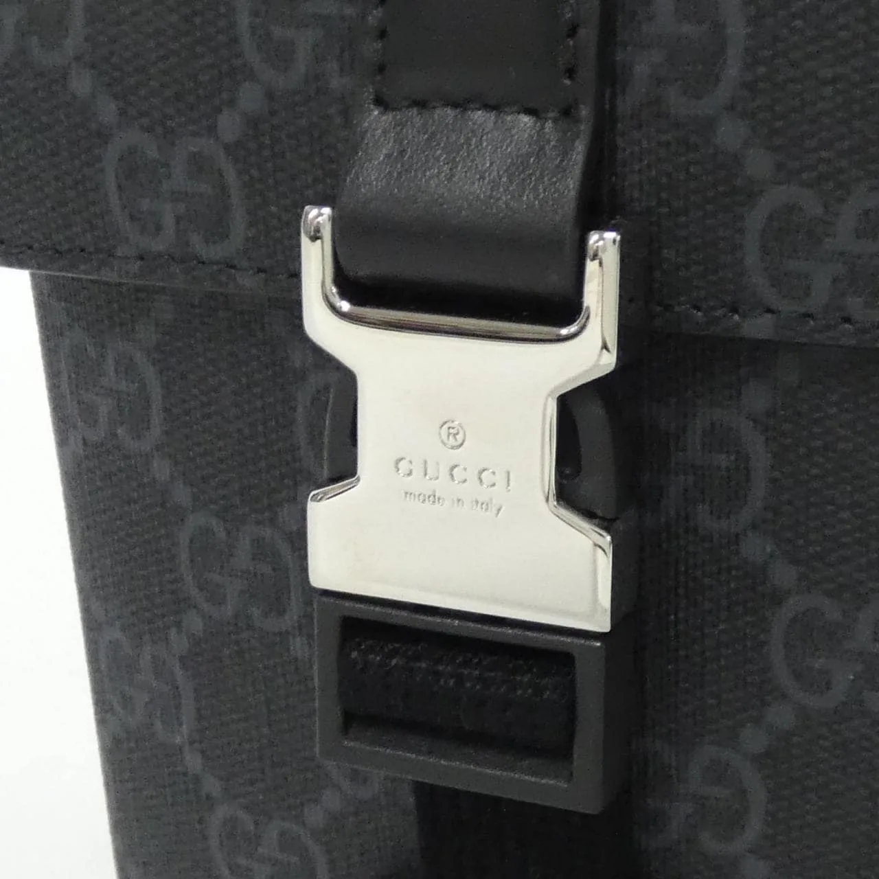 GUCCI 816954 FAD8C Shoulder Canvas Black Canvas New - Thumbnail 4