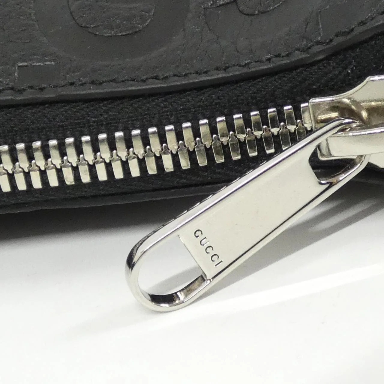 GUCCI 696009 AABY7 Shoulder Leather Black Leather New - Thumbnail 3