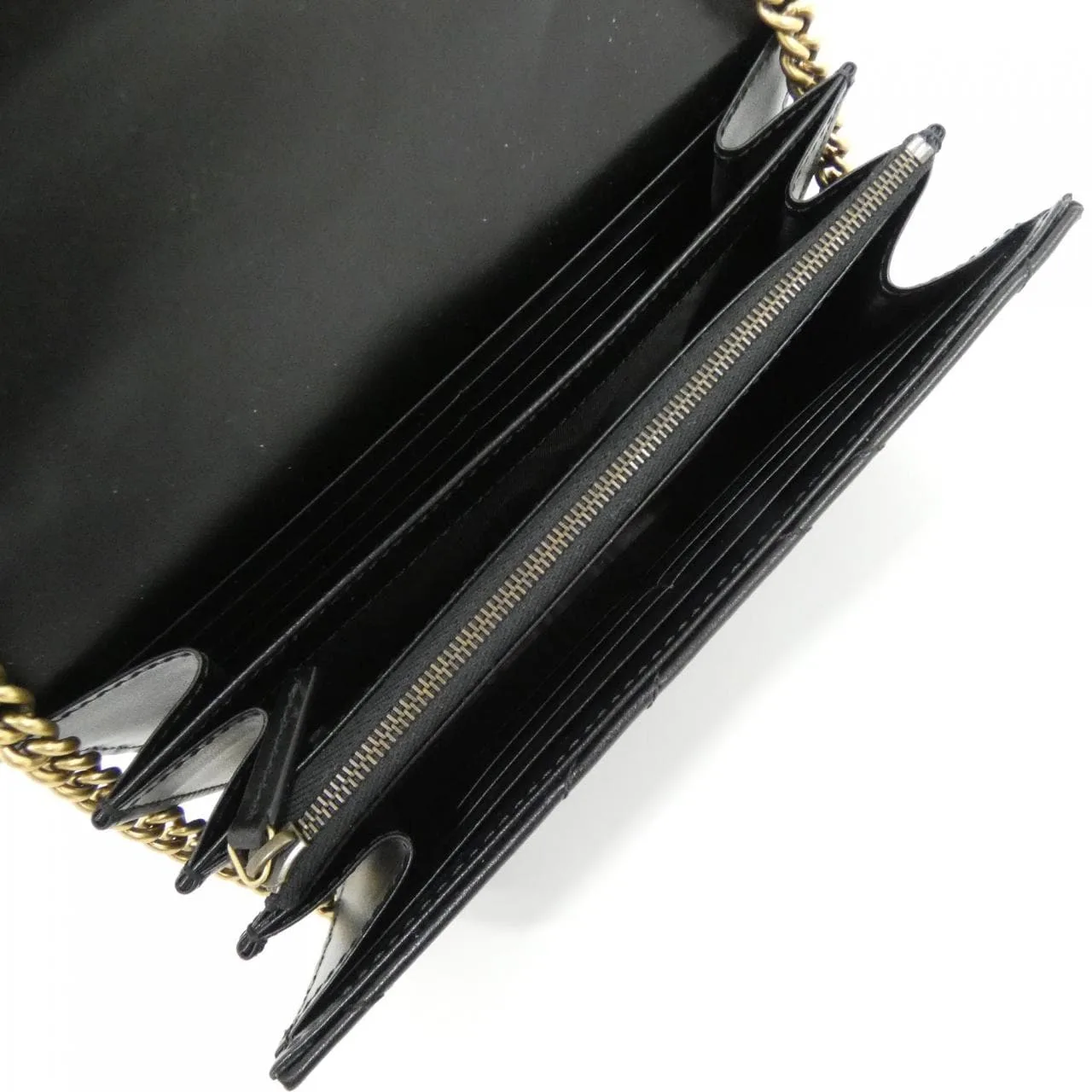 GUCCI Marmont 474575 DTD1T Shoulder Leather Black Leather New - Thumbnail 6