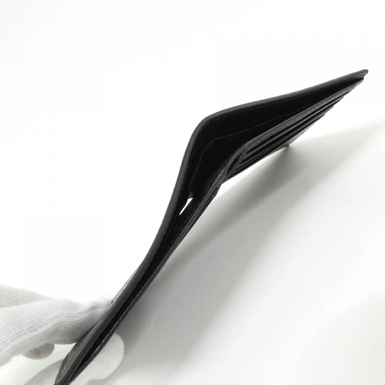 GUCCI 428726 DJ20T Coin Case Leather Black Leather New - Thumbnail 4