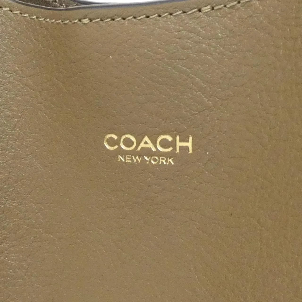 COACH CU044 Shoulder Leather Black Leather New - Thumbnail 4