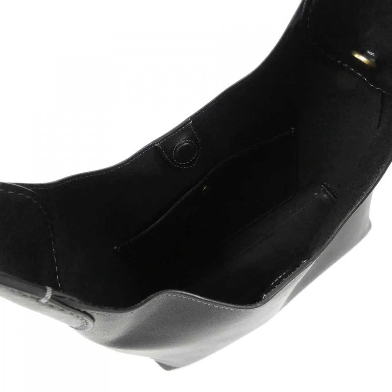 COACH CU068 Shoulder Leather Black Leather New - Thumbnail 6