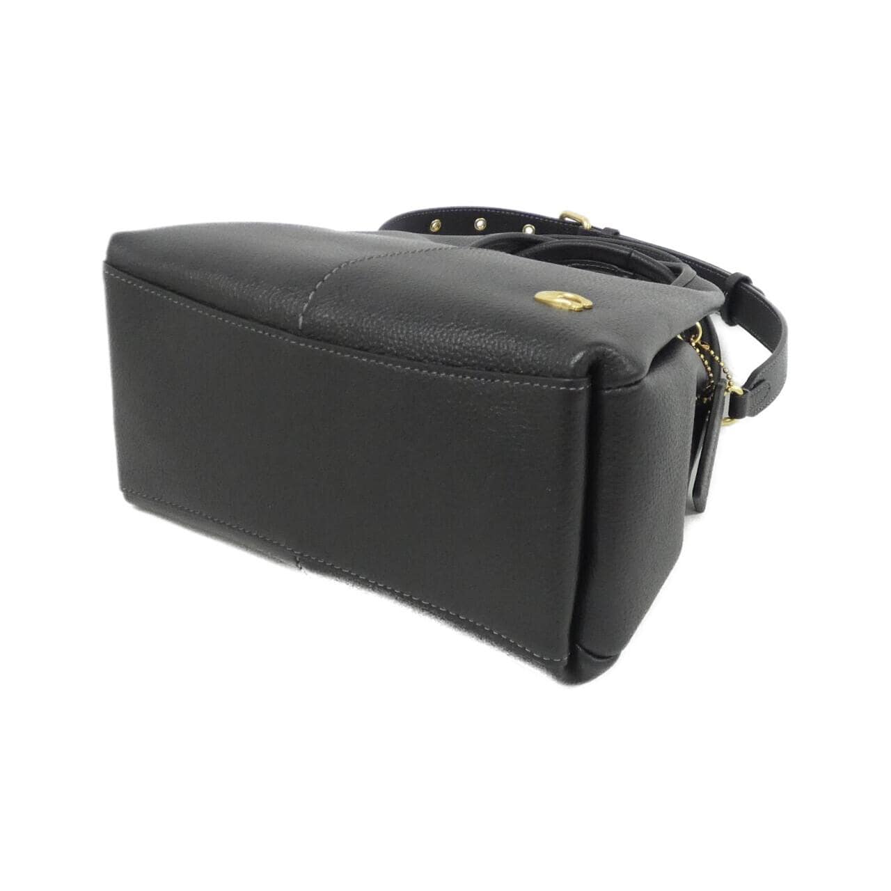 COACH CM545 Handbag Leather 3