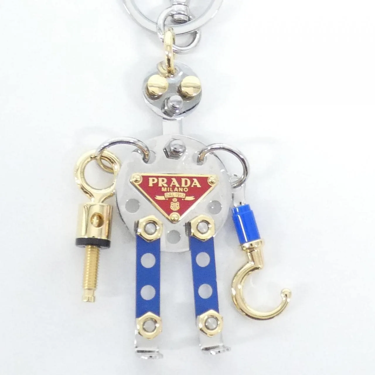 PRADA 2TR110 Key Case Multicolor New - Thumbnail 2