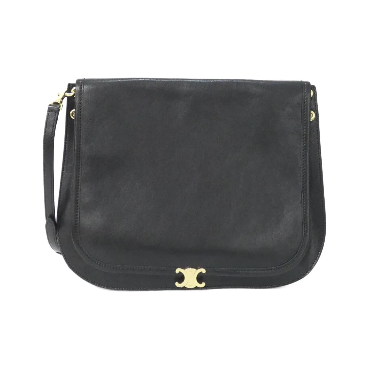 CELINE Triomphe 123632T88 Shoulder Lambskin