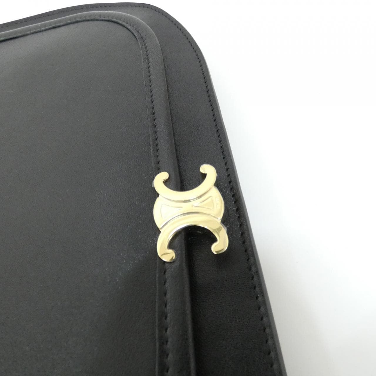 CELINE Triomphe 123632T88 Shoulder Lambskin 4
