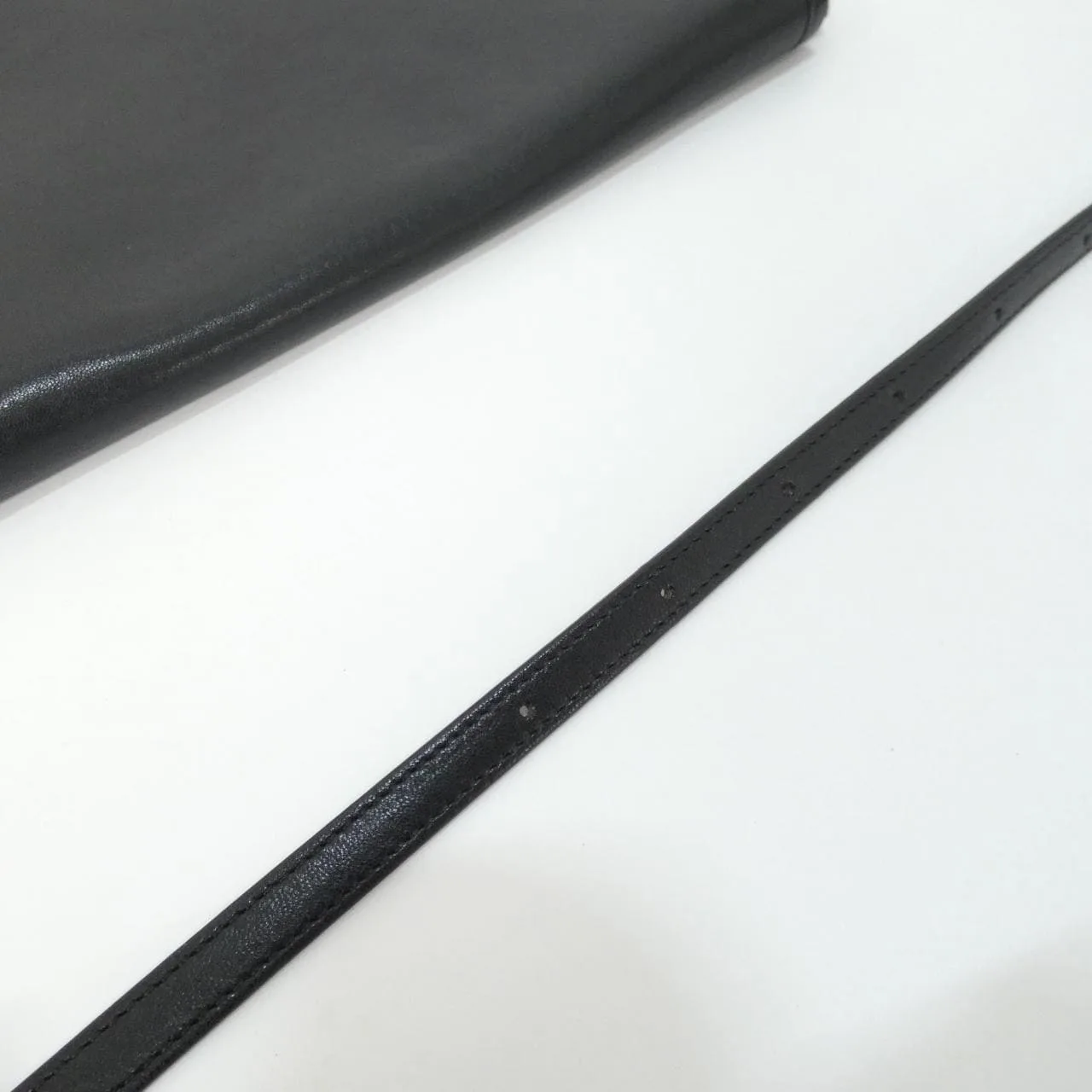 CELINE Triomphe 123632T88 Shoulder Lambskin Black Lambskin New - Thumbnail 5