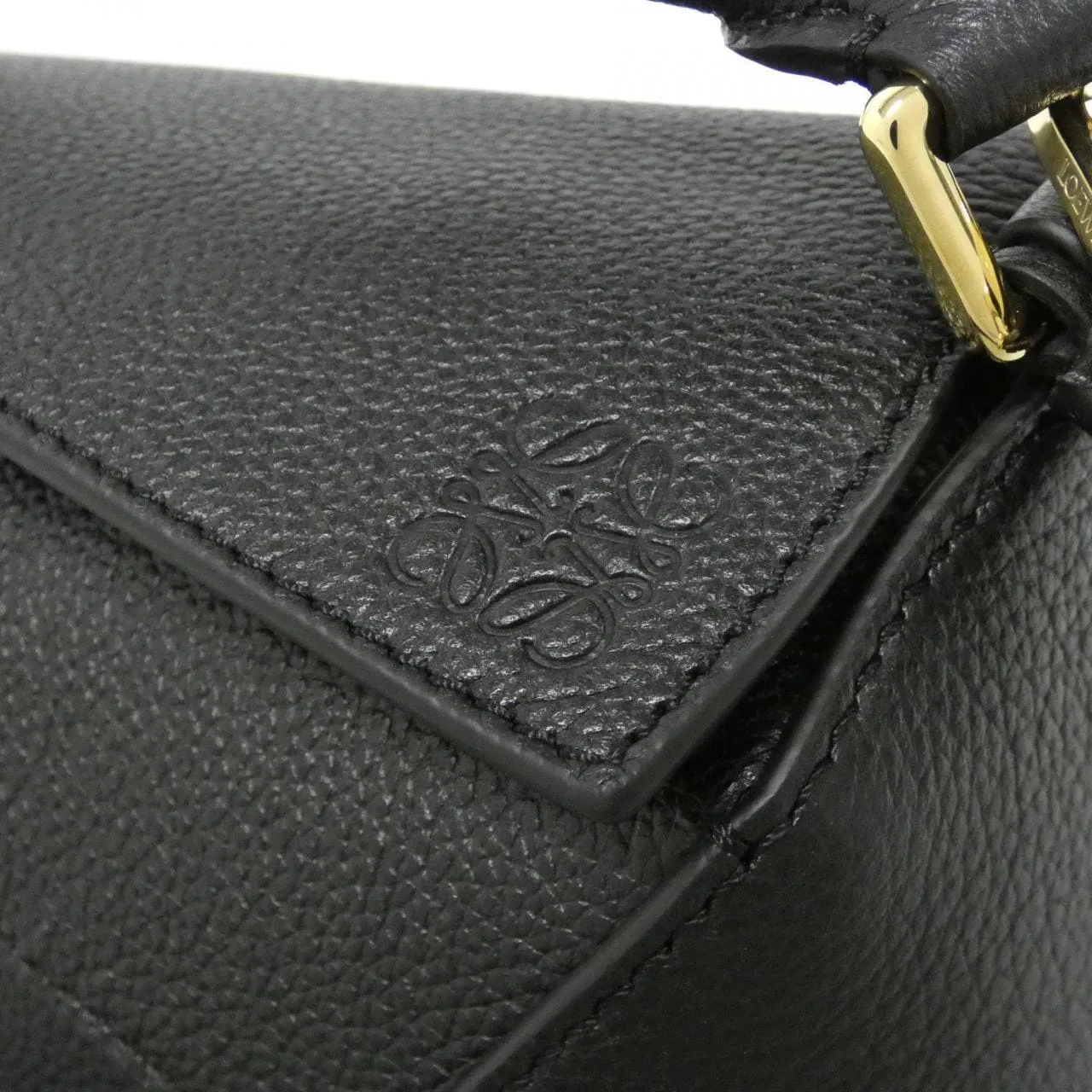 LOEWE Puzzle A510P88X60 Handbag 黑色 新品 - 縮圖 4