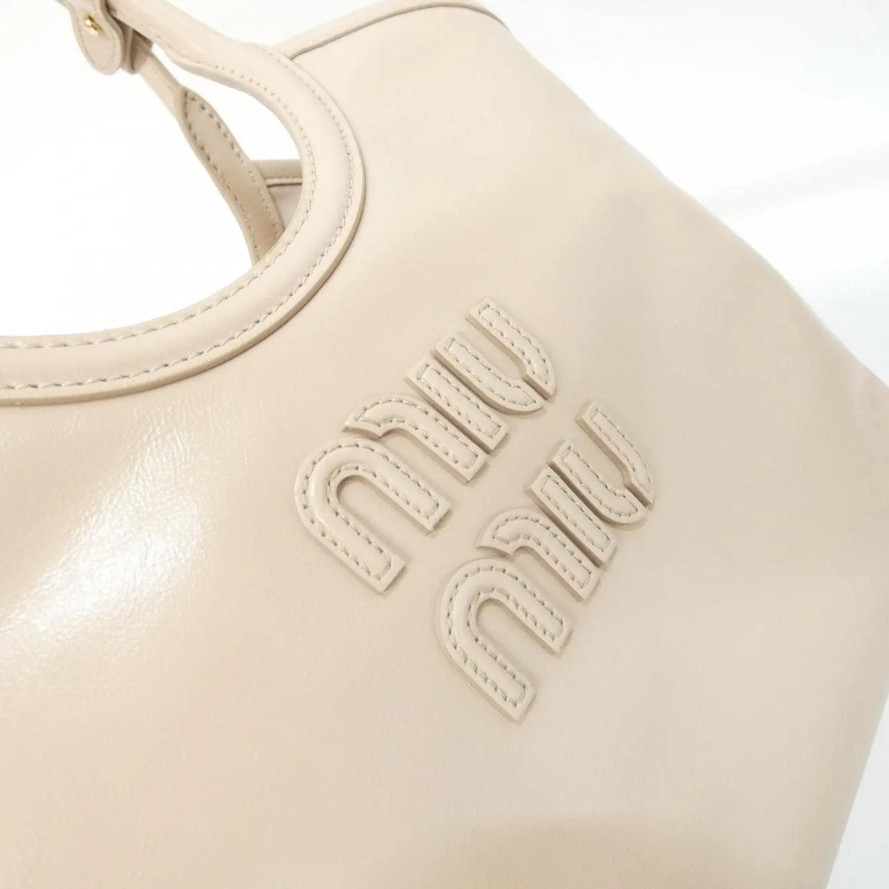 MIU MIU 5BA284 Handbag Black New - Thumbnail 4