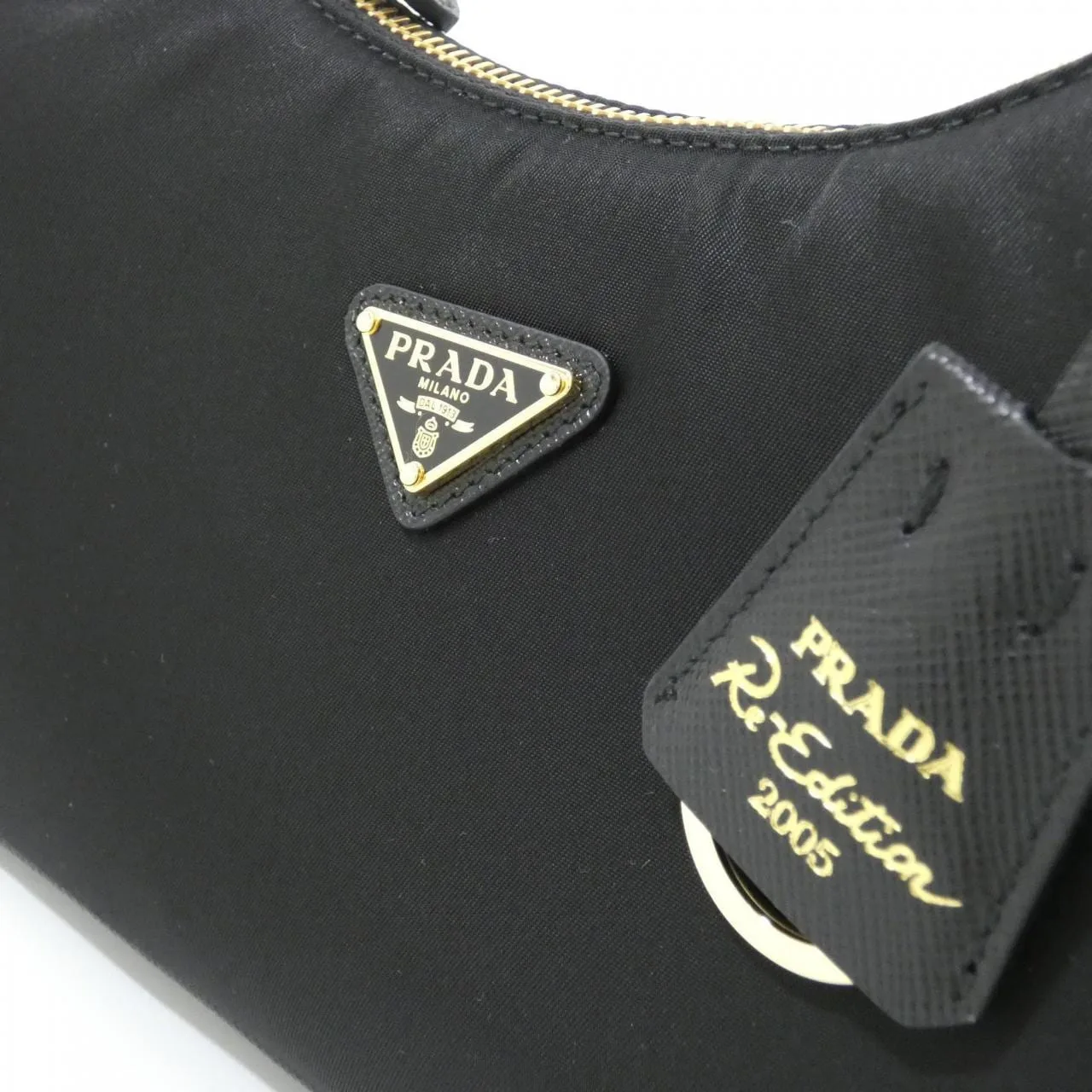 PRADA 1N204X Handbag Black New - Thumbnail 4