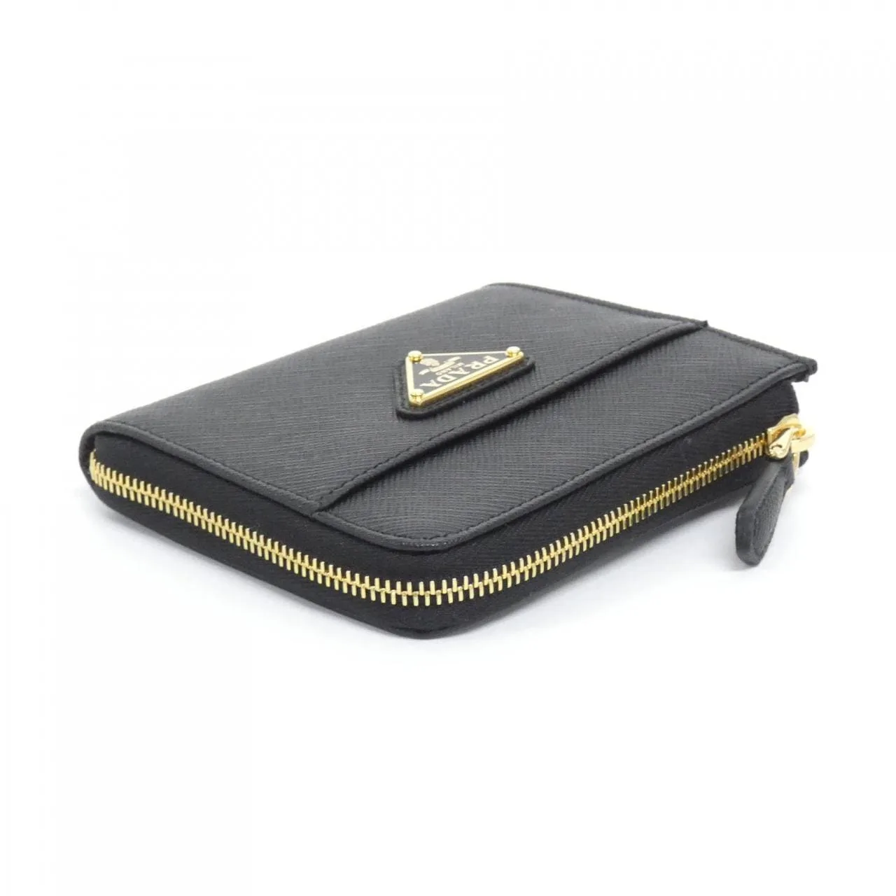 PRADA 1ML060 Coin Case Black New - Thumbnail 3
