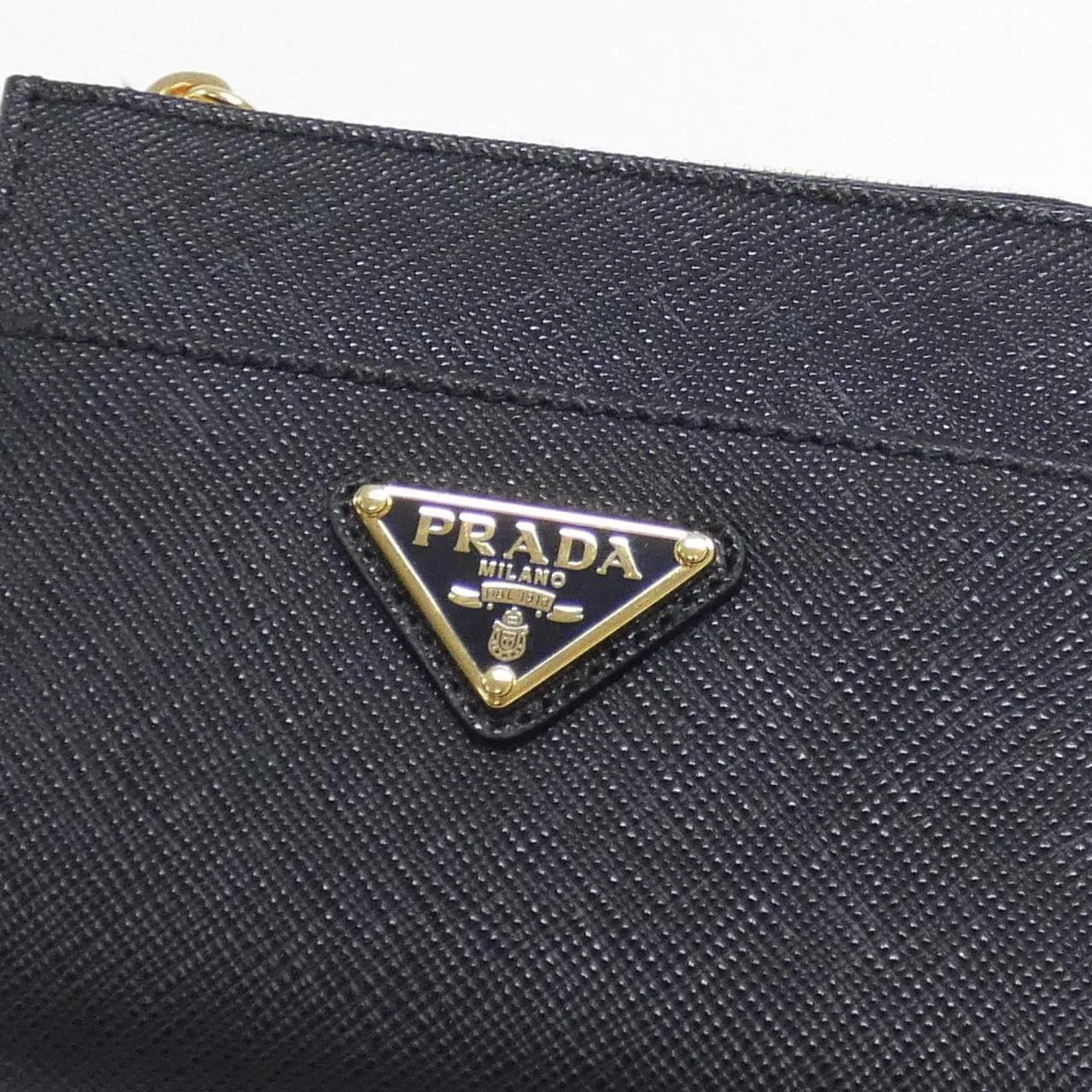 PRADA 1ML060 Coin Case Black New - Thumbnail 4