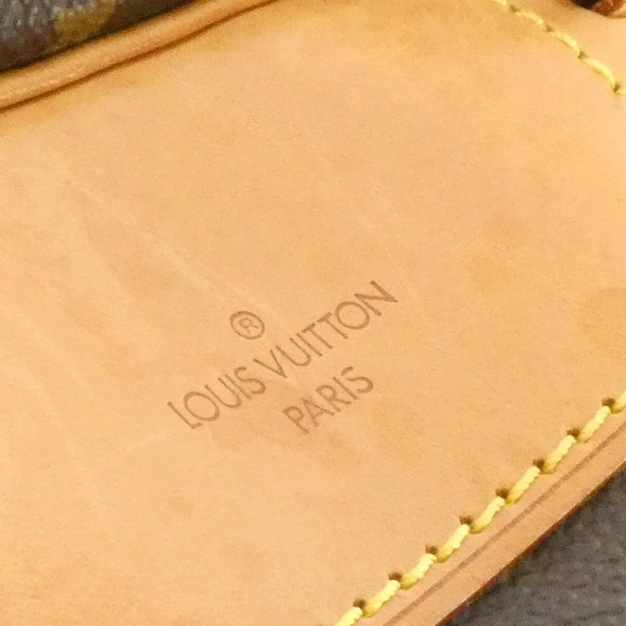 LOUIS VUITTON M47270 Handbag Monogram 黑色 Monogram 中古品B - 縮圖 6