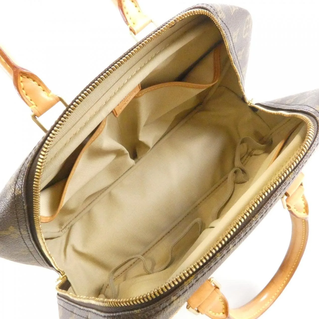 LOUIS VUITTON M47270 Handbag Monogram 黑色 Monogram 中古品B - 縮圖 9