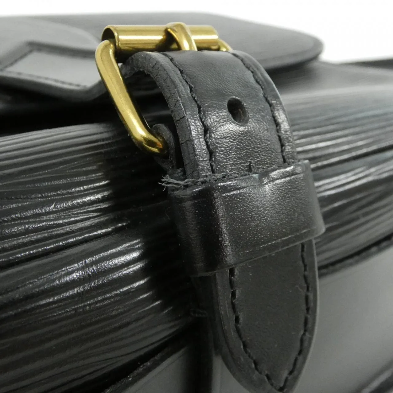 LOUIS VUITTON M52242 Shoulder Epi 黑色 Epi 中古品A - 縮圖 4