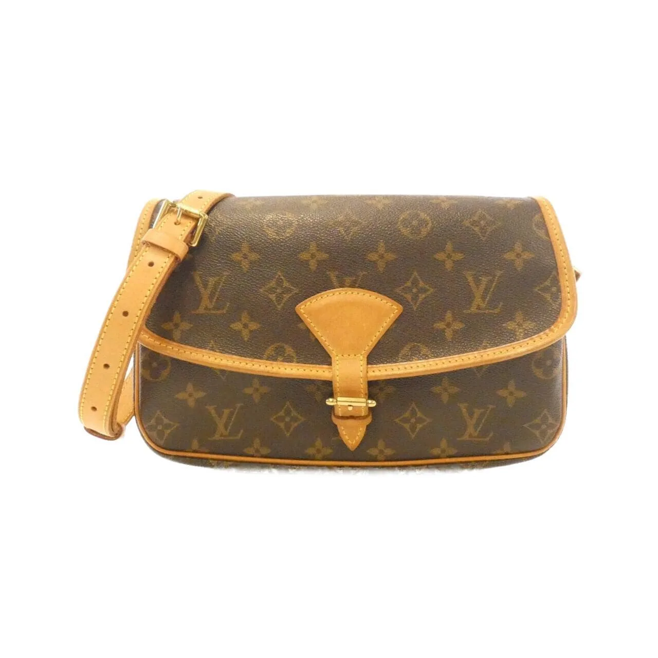 LOUIS VUITTON M42250 Shoulder Monogram 黑色