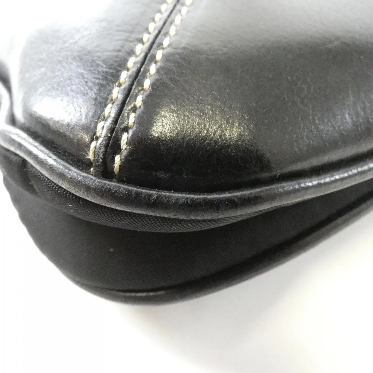 PRADA BT0326 肩背包 黑色 中古品B - 縮圖 3