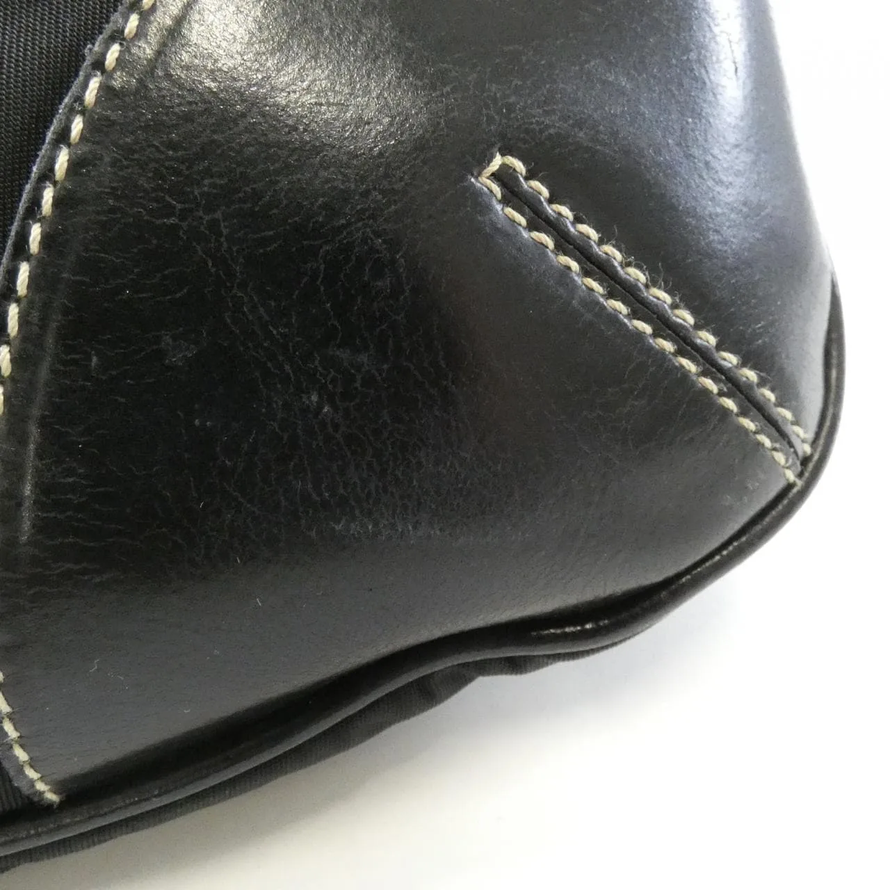 PRADA BT0326 肩背包 黑色 中古品B - 縮圖 4