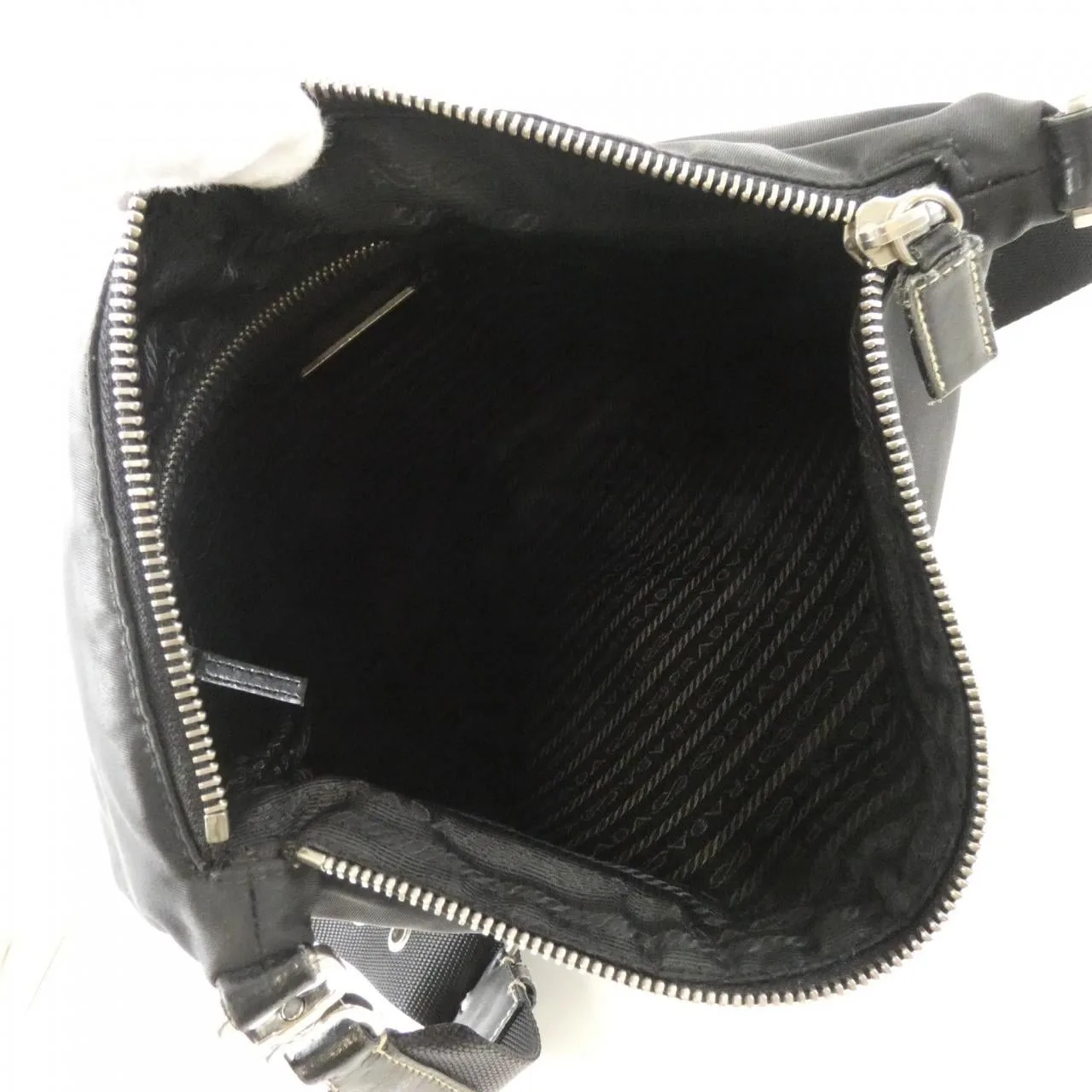 PRADA BT0326 肩背包 黑色 中古品B - 縮圖 9