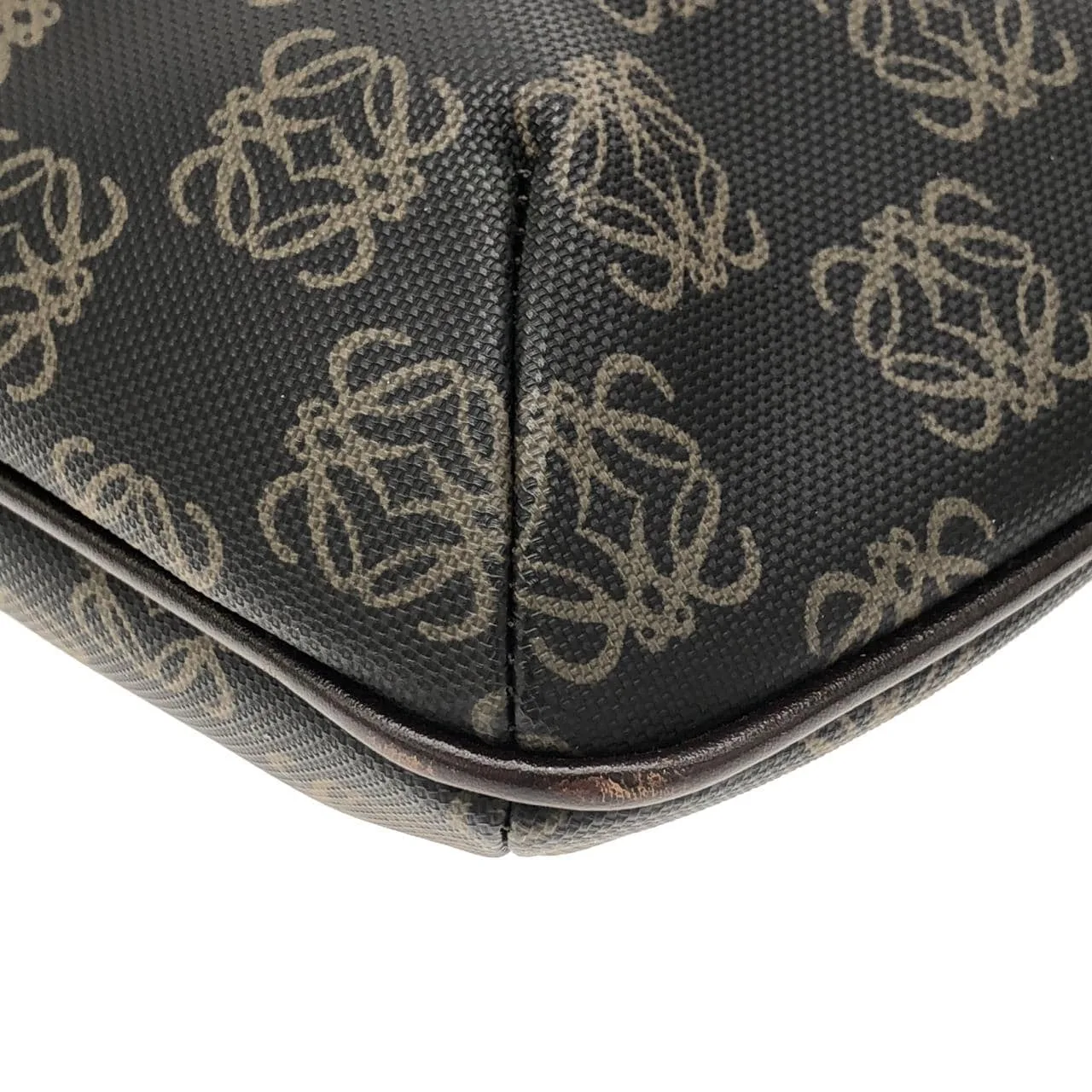 LOEWE 304 80 003 肩背包 棕色 中古品B - 縮圖 3