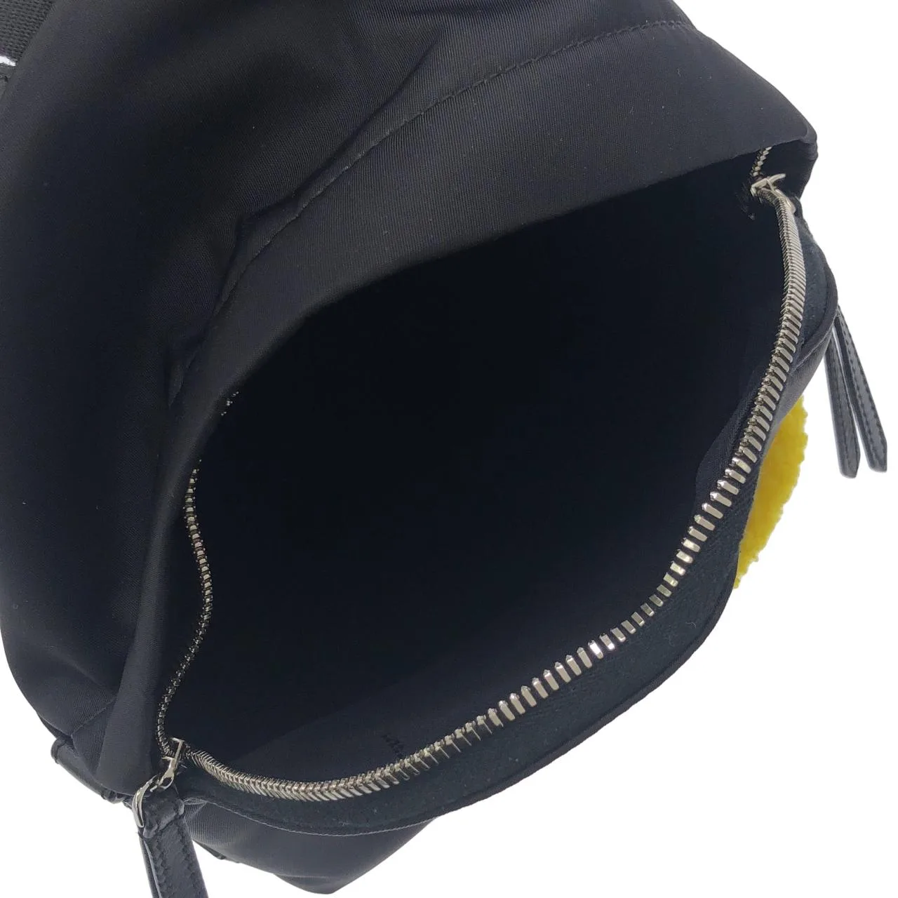 FENDI 8BZ038 68P Backpack Nylon Silver Nylon Rank A - Thumbnail 9