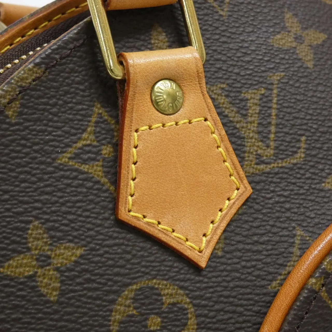 LOUIS VUITTON Ellipse M51127 Handbag Monogram 黑色 Monogram 中古品A - 縮圖 4