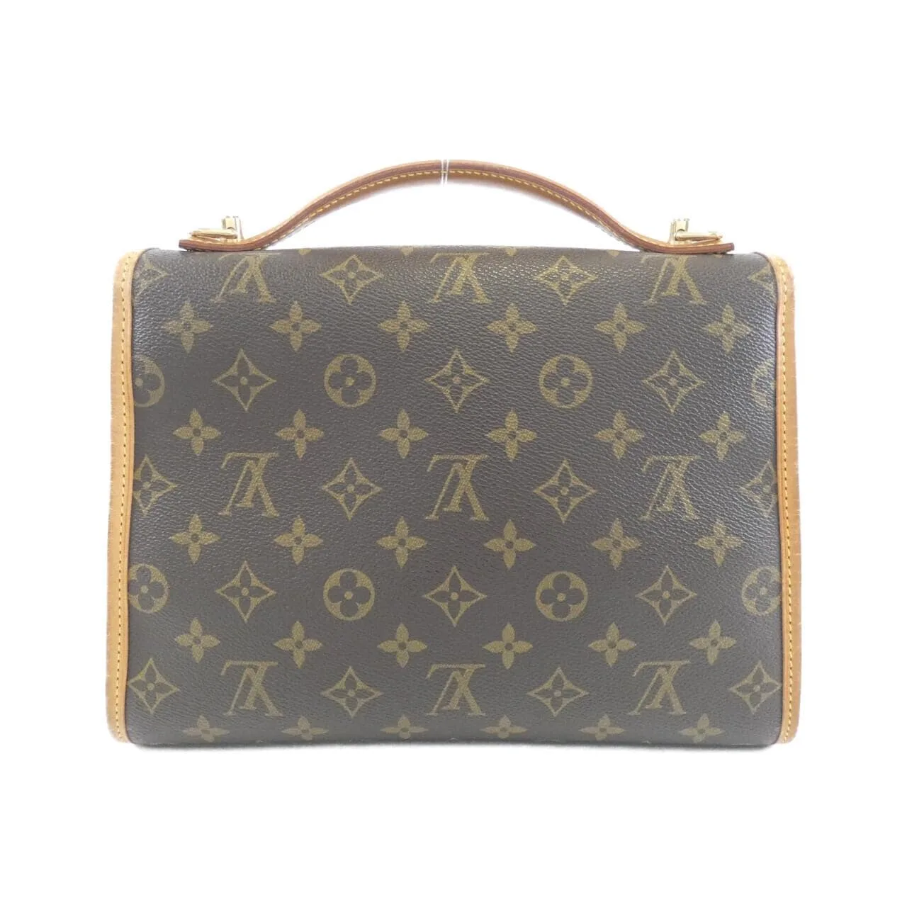 LOUIS VUITTON M51122 Handbag Monogram 黑色 Monogram 中古品B - 縮圖 2