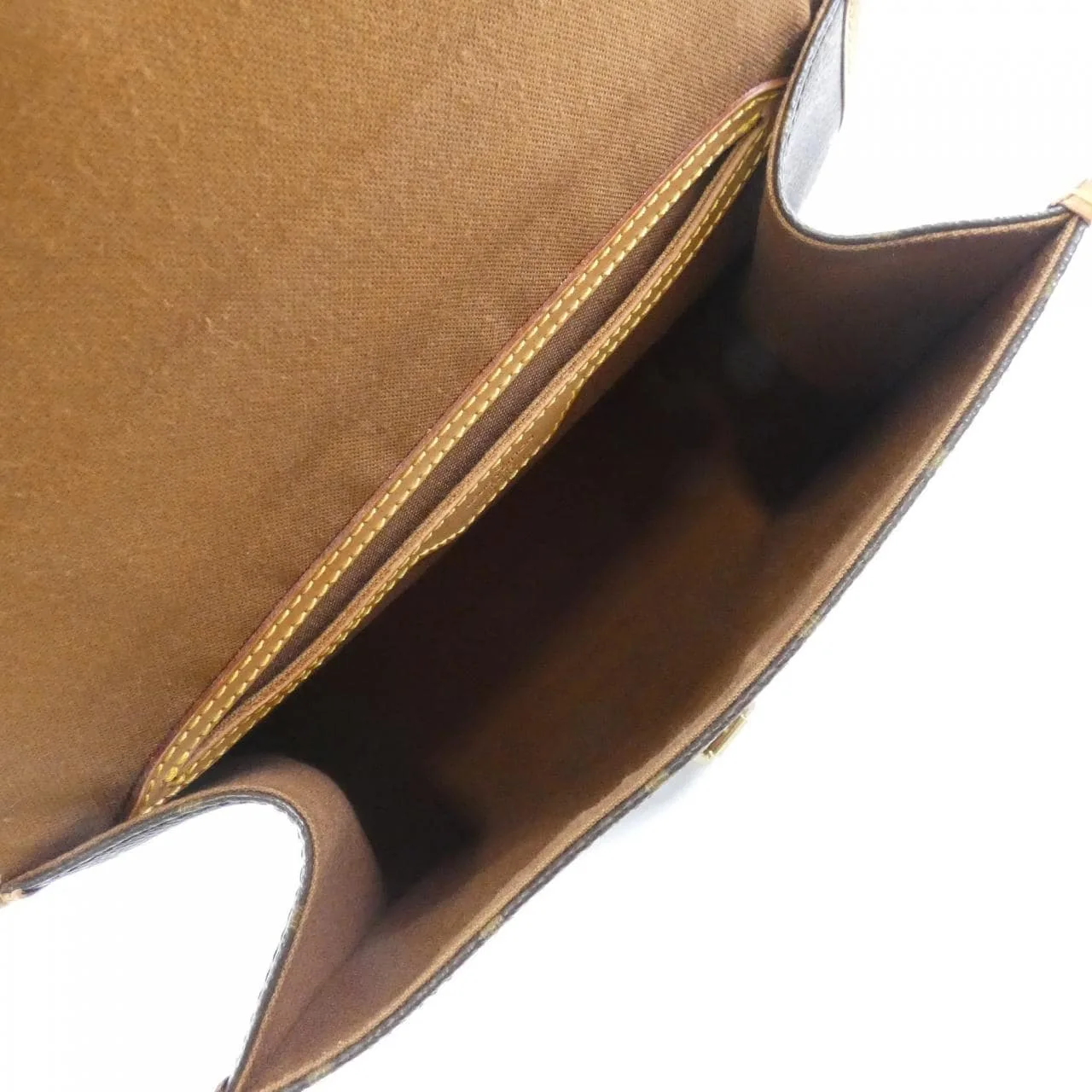 LOUIS VUITTON M51122 Handbag Monogram 黑色 Monogram 中古品B - 縮圖 8