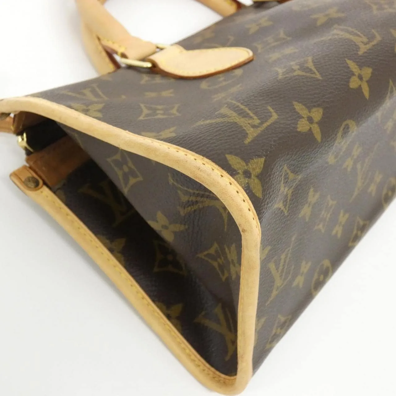 LOUIS VUITTON M40009 Handbag Monogram 黑色 Monogram 中古品B - 縮圖 2