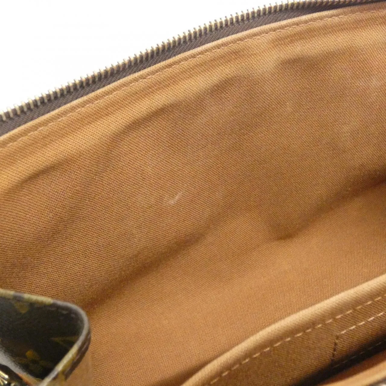 LOUIS VUITTON M40009 Handbag Monogram 黑色 Monogram 中古品B - 縮圖 8