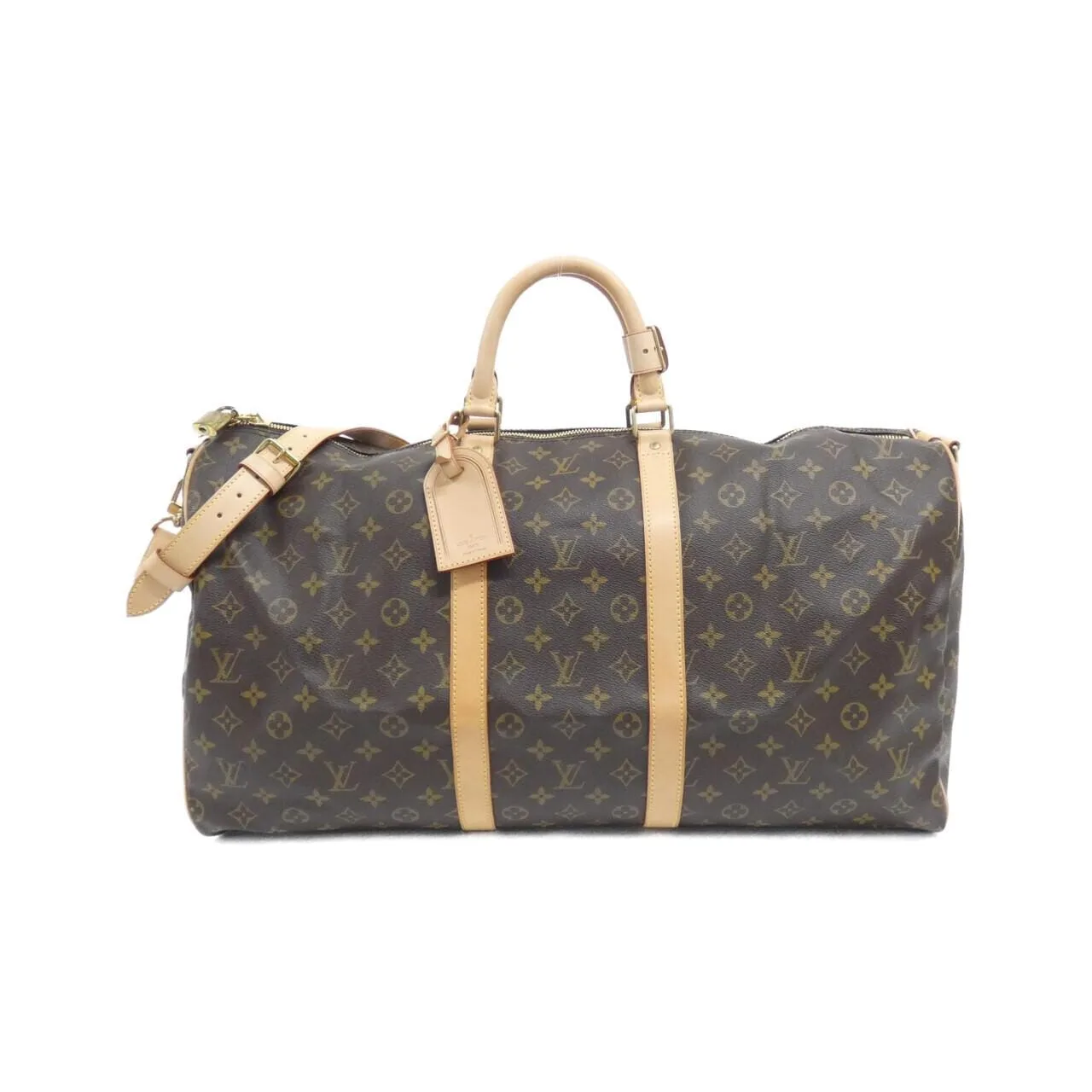 LOUIS VUITTON Keepall M41414 Boston Monogram Black