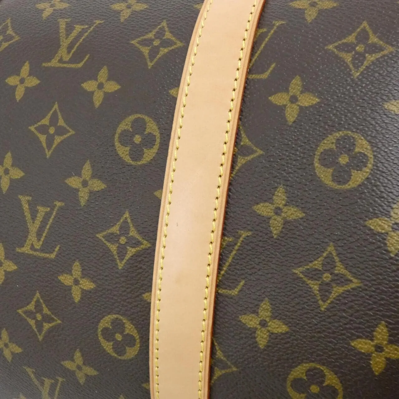 LOUIS VUITTON Keepall M41414 Boston Monogram 黑色 Monogram 中古品A - 縮圖 2